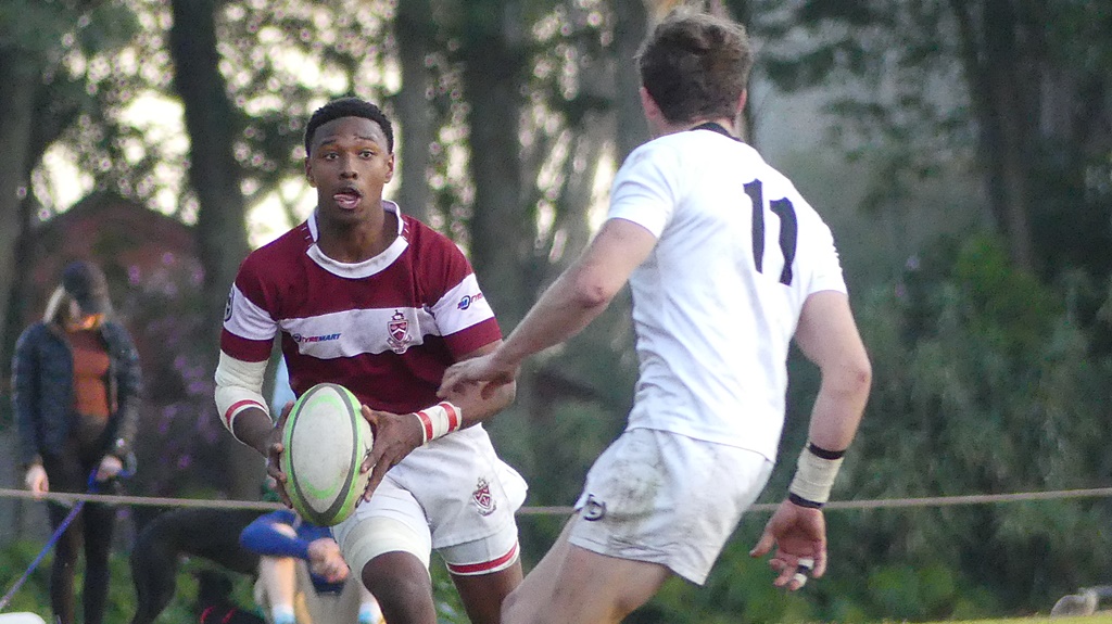 Kearsney showed great character to up the tempo and take the game to Hilton in the second half. (Photo: Brad Morgan)