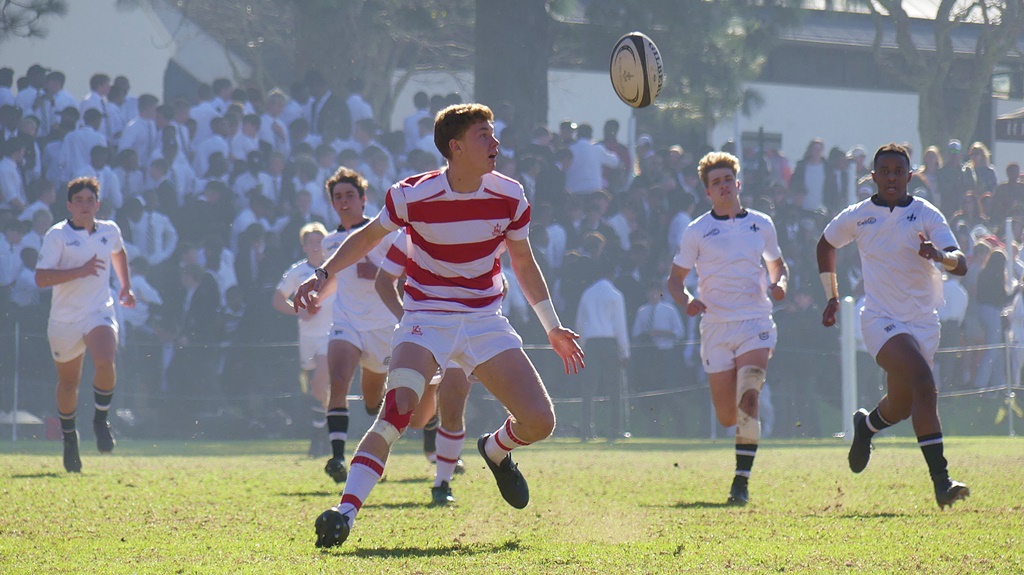 Michaelhouse flyhalf Luke Davidson produced a beautifully balance performance, including a crucial eight points with the boot. (Photo: Brad Morgan)