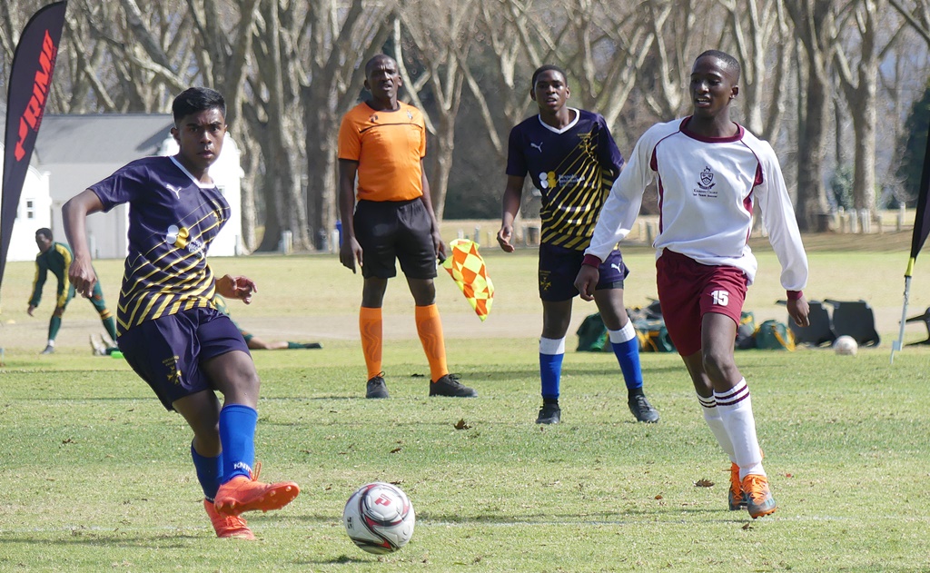 Northwood and Kearsney College ended up playing for 9th and 10th, but the margins were so fine, and the level so strong, that they could just have easily ended up in the running for a semi-final berth. (Photo: Brad Morgan)