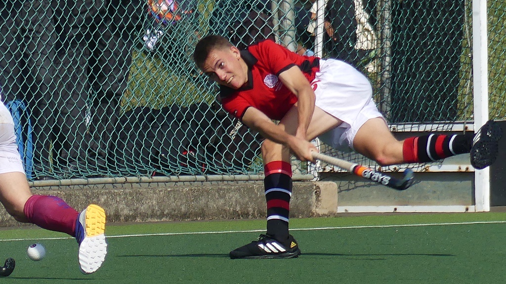 When they met in April in Pretoria, the Maritzburg College and Pretoria Boys' High 1st hockey teams shared a 1-1 draw. (Photo: Brad Morgan)