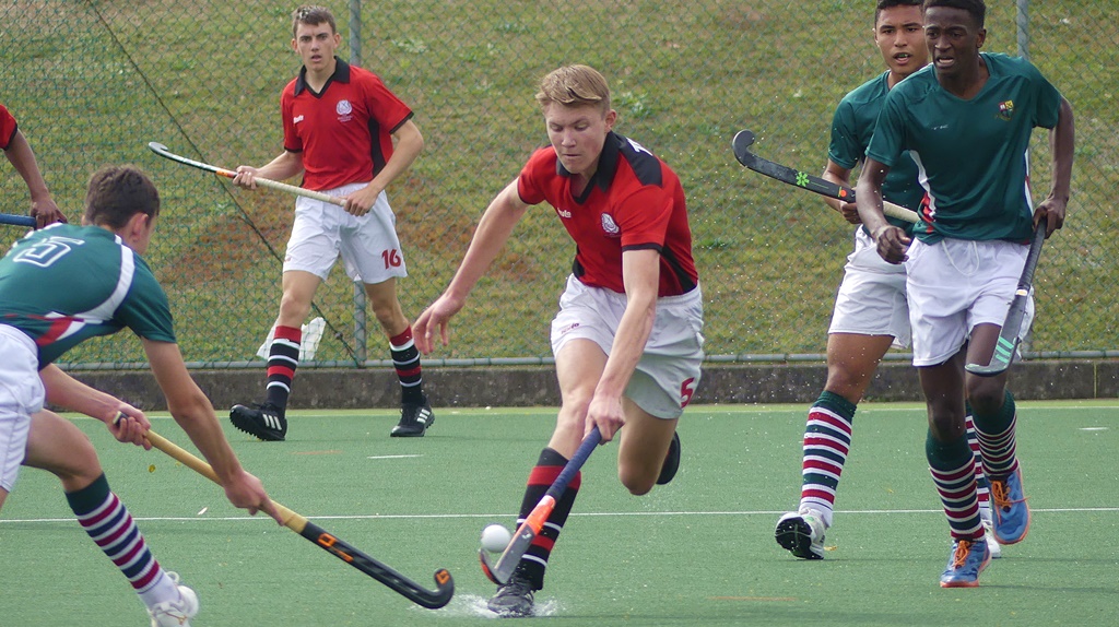 Kyle Dobeyn was a standout performer for the Maritzburg College 1st XI in their 1-1 draw with Pretoria Boy's High on Pape's Astro. (Photo: Brad Morgan)