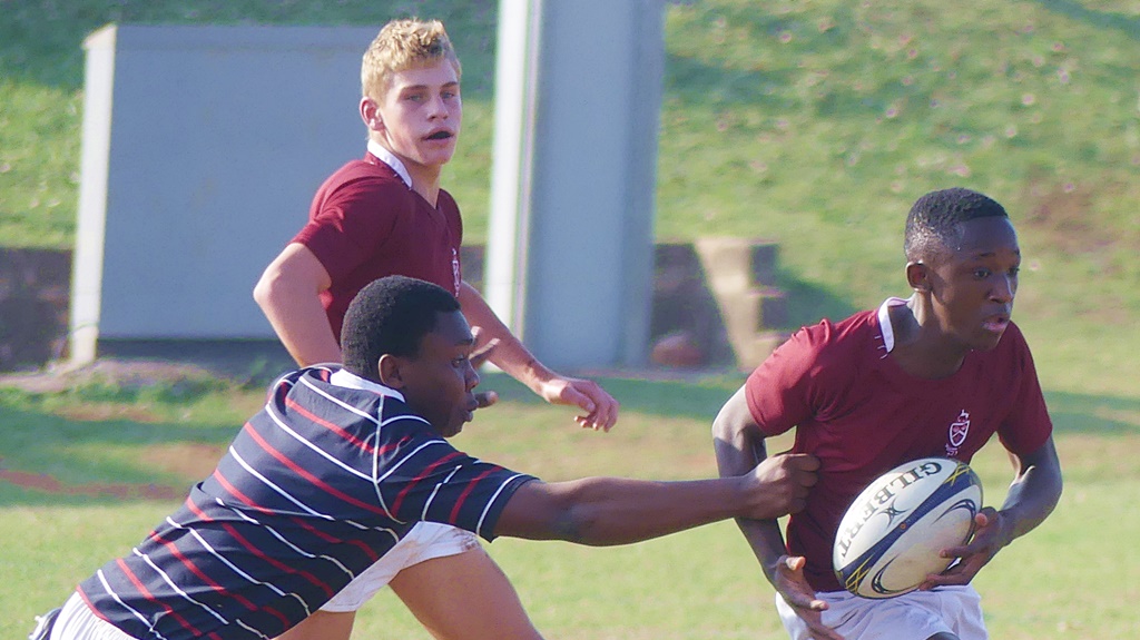 When neighbours' Westville Boys' High and Kearsney meet, there is always a fierce battle for victory. (Photo: Brad Morgan)