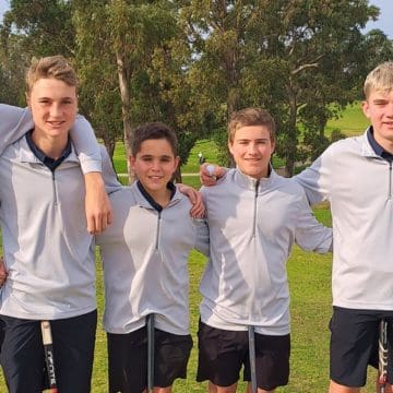 Matthew Gouws shines for Kearsney on golf tour