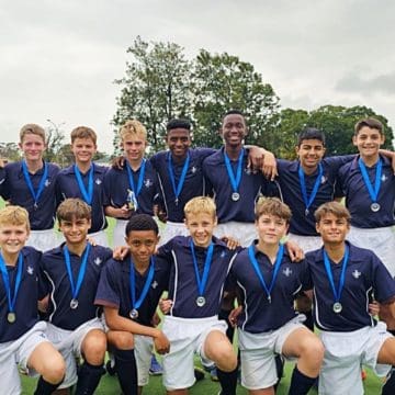 Northwood u14s runners-up at Top Schools