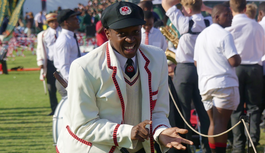 It was a tough slog, but Maritzburg College's supporters were in good spirits throughout the game. (Photo: Brad Morgan)