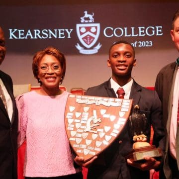 Academic excellence highlighted at Kearsney Prize-giving