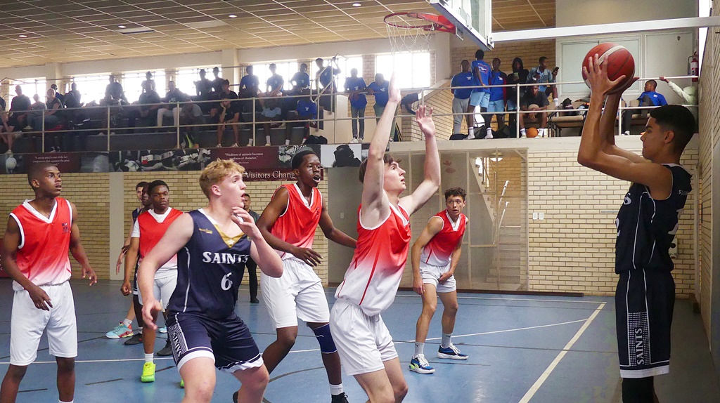 Saint Charles looked a very drilled outfit, while Clifton impressed with their hustle and feisty play when the teams met on day two of the 2023 ISSBT. (Photo: Brad Morgan)