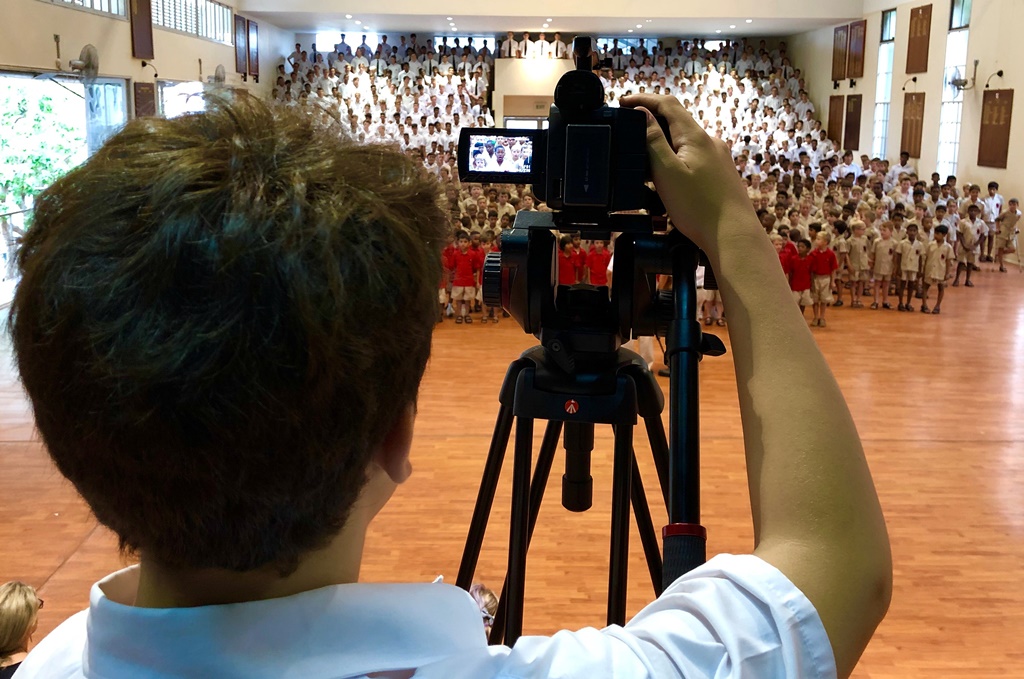 Time for a photo of the entire school? The Clifton Film Academy can handle it! (Photo: Clifton Film Academy)