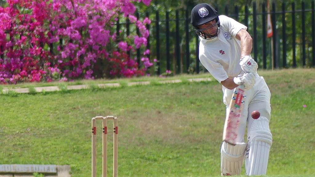 Maritzburg College captain Bryn Brokensha's 82* was the highest score of the match, but it wasn't quite enough to stave off defeat by Affies. (Photo: Brad Morgan)