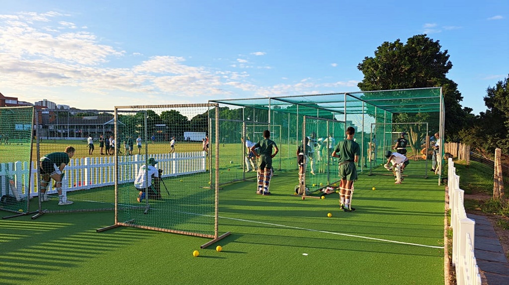 One-on-one coaching, including masterclasses with professional cricketers, helps develop young talent at Glenwood's cricket academies.