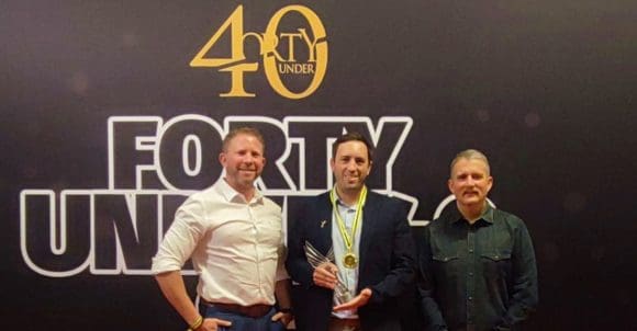 Glenwood’s Cameron Service wins Forty under 40 Award