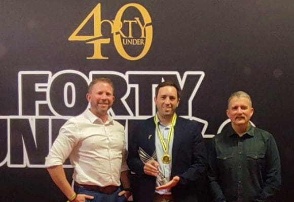 Glenwood’s Cameron Service wins Forty under 40 Award