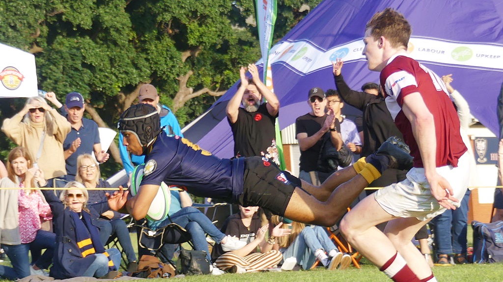 Scrumhalf Florenson Ockhuis had an eye for the spectacular, scoring some memorable tries, but he was far from alone when it came to creating special moments. (Photo: Brad Morgan)