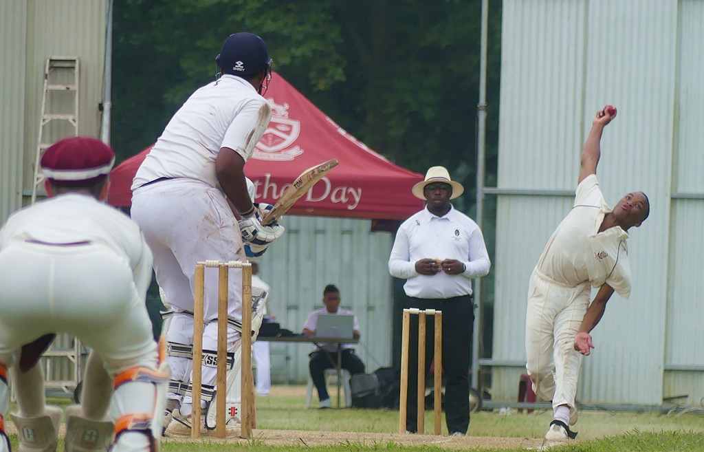 Kearsney speedster Sandiswa Yeni produced with both bat and ball to help his side to victory over Clifton. (Photo: Brad Morgan)