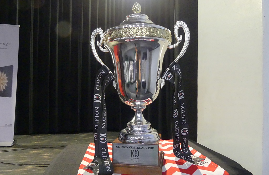 What they're playing for: The Clifton Centenary Cup.