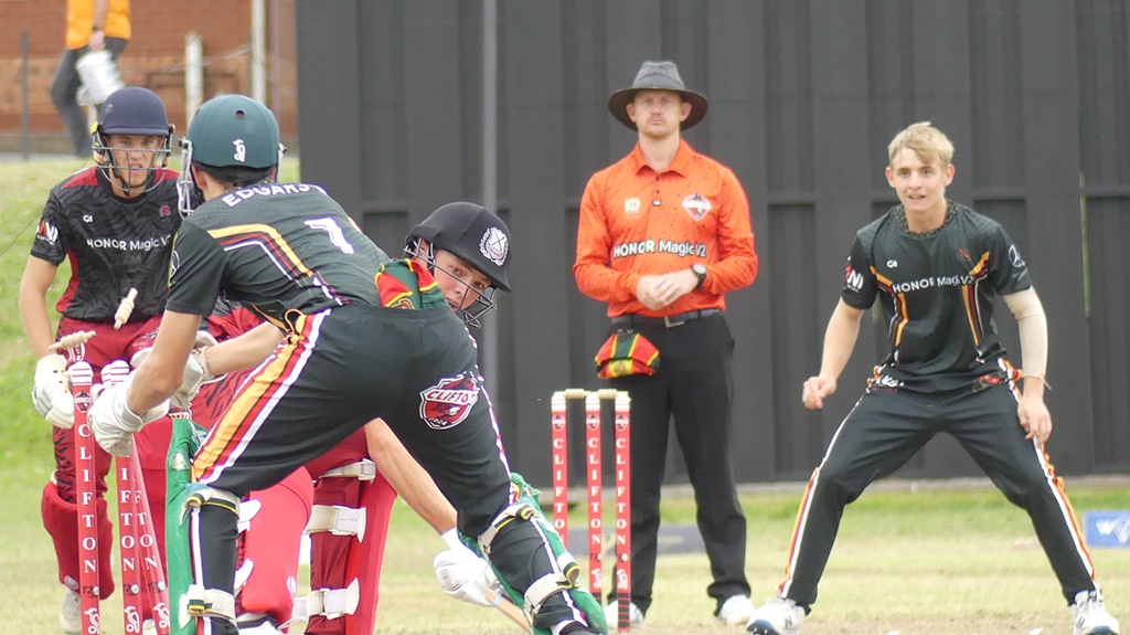 Kyle Bryan snared 3/20 for Glenwood, two of them from stumpings, to heap pressure on the Maritzburg College batsmen. (Photo: Brad Morgan)