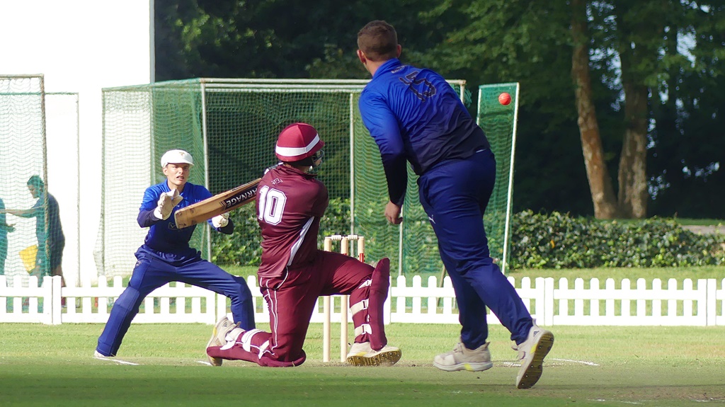 Kearsney's batsmen took the game to Northwood, manufacturing some effective run-scoring shots along the way, to carry the home team to a challenging 155/4. (Photo: Brad Morgan)