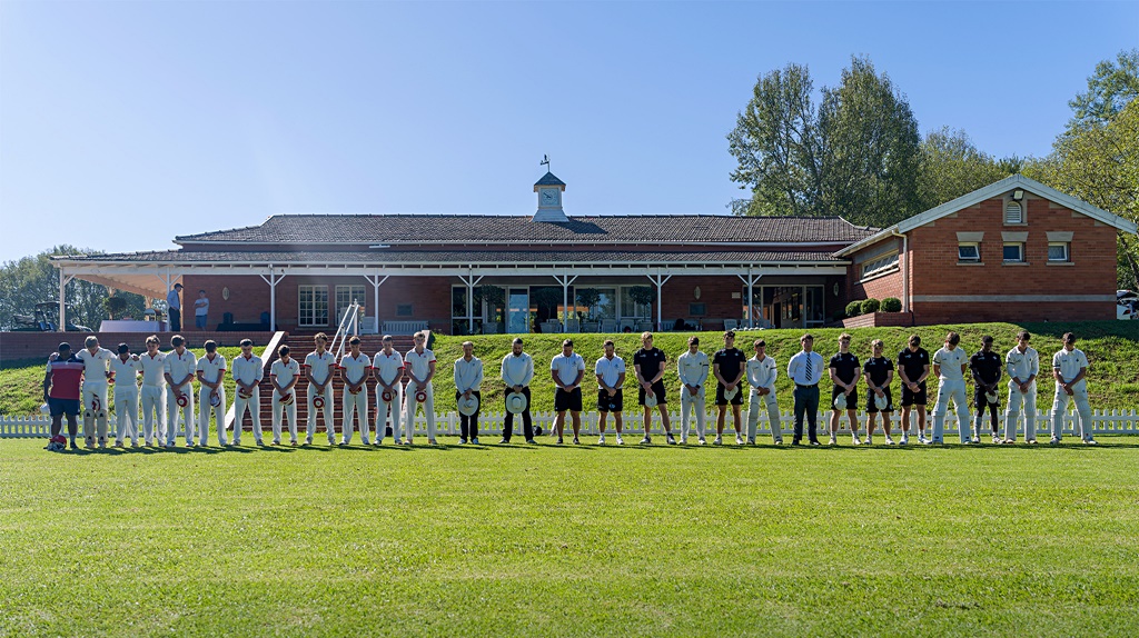 A minute's silence in memory of Mike Procter preceded Saturday's showdown. (Photo: Justin Waldman Sports Photography)