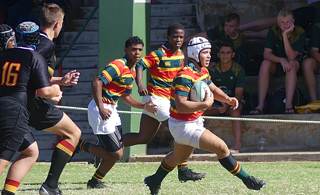 Glenwood's u15s were emphatic 47-5 winners against Potchefstroom Volkskool. (Photo: Brad Morgan)