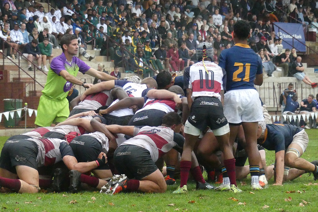 A good crowd, with plenty of Westville supporters, was on hand to watch the last match of the day. (Photo: Brad Morgan)