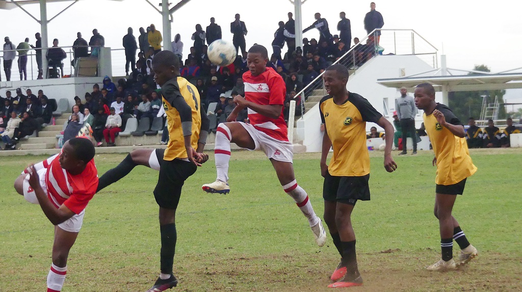 Both goals in the final were scored from close range, from corners. (Photo: Brad Morgan)