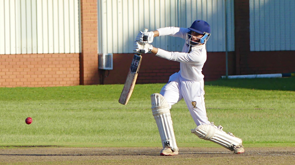 Ismaeel Omar's class showed in his innings of 40 runs, the highest score of the match. (Photo: Brad Morgan)