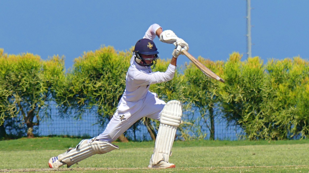 Kyle White has been a standout performer in Northwood's strong start to the season, delivering with the bat and ball and as a leader. (Photo: Brad Morgan).